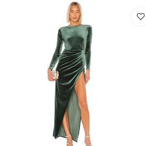 Michael Costello X Revolve Gregory gown